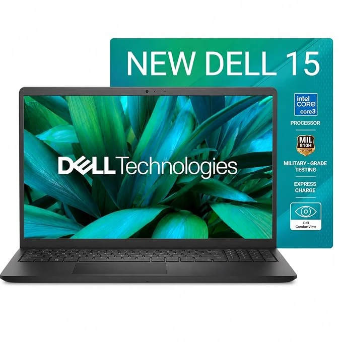 Dell 15 (Previously Inspiron) Laptop, 14th Gen Intel Core i3/Core 3 100U Process...
